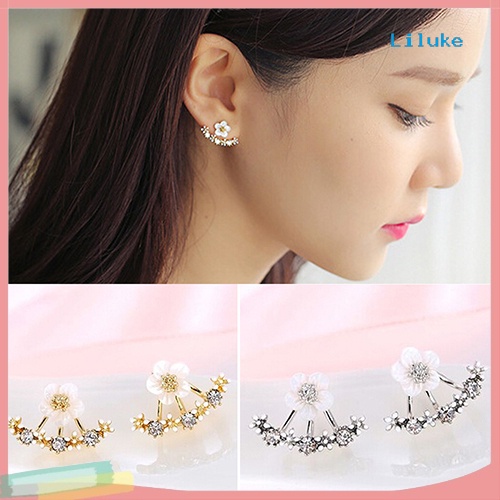 Khuyên Tai Nữ Hình Bông Hoa Thời Trang Hàn