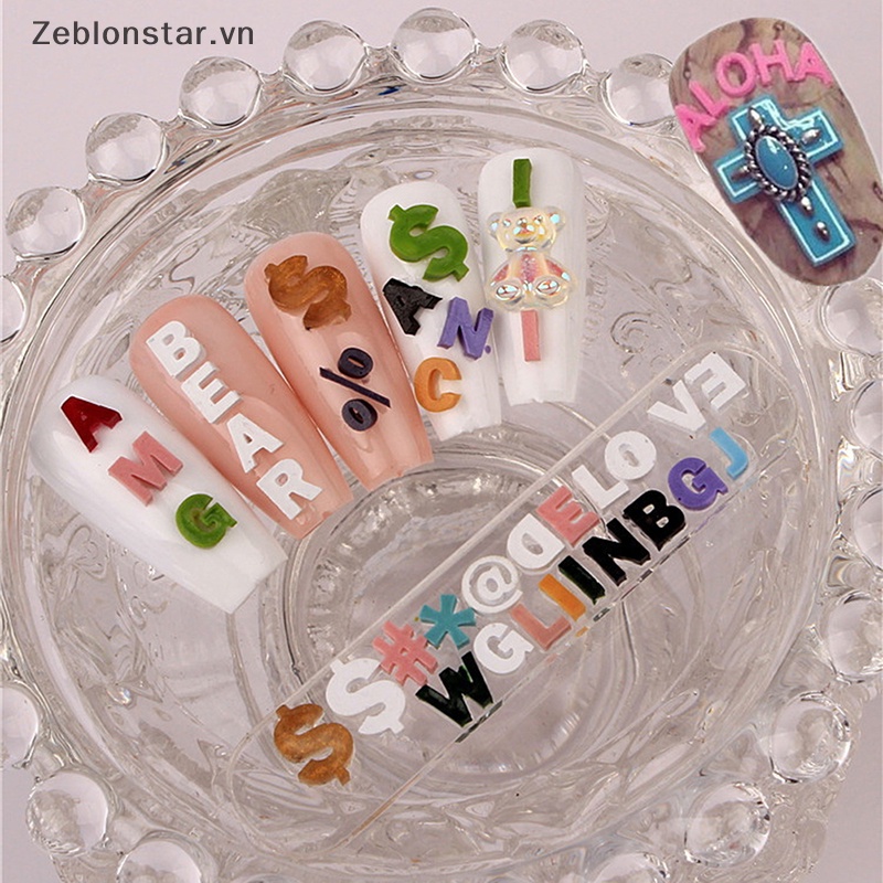 Khuôn Silicone Tạo Hình Trang Trí Móng Tay 3D DIY