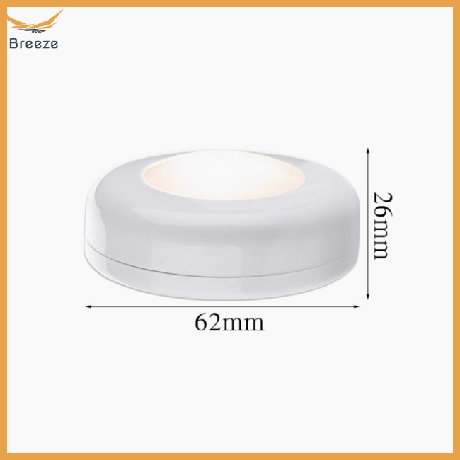 Set 6 Đèn Ngủ Điều Khiển Từ Xa Không Dây 0.6w 4.5v