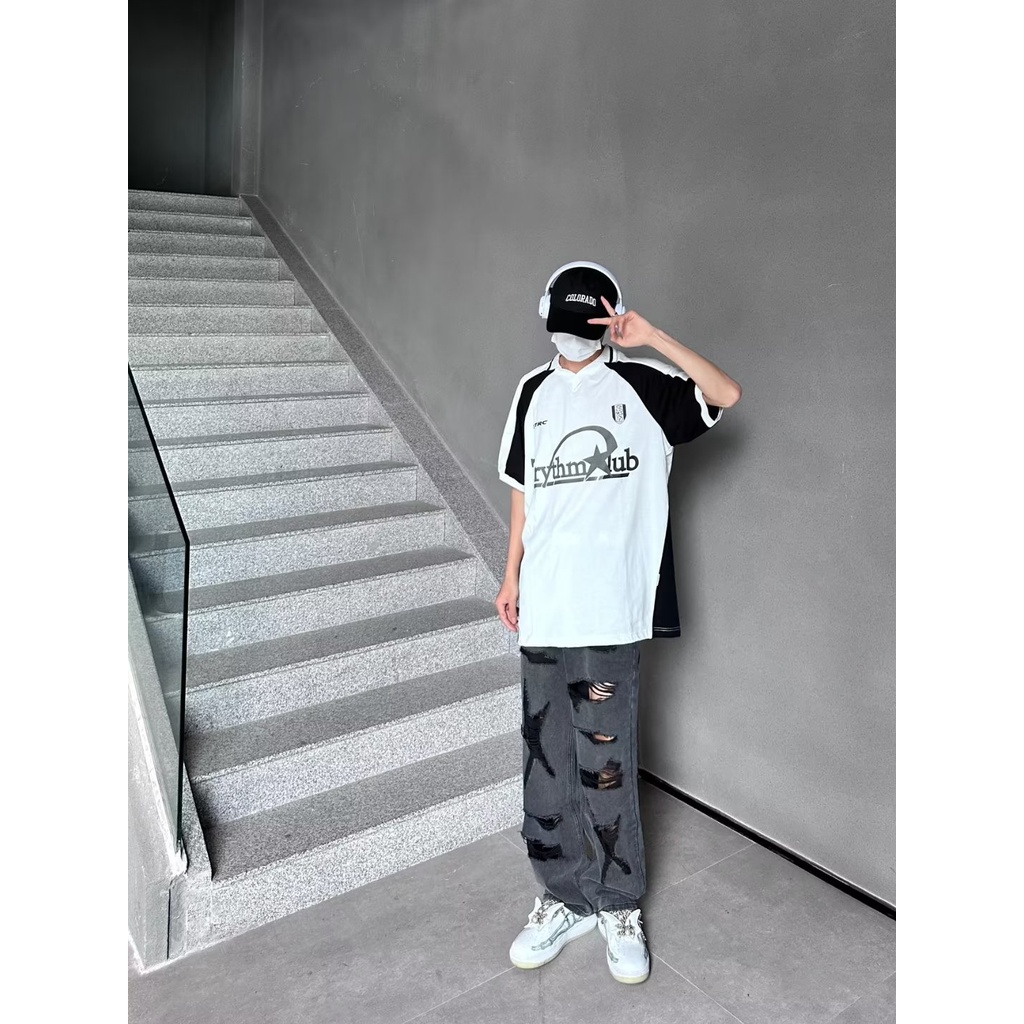 Áo Thun Tay Ngắn Mỏng Màu Sắc Tương Phản Phong Cách Mỹ Thời Trang Mùa Hè Cao Cấp Cho Nam