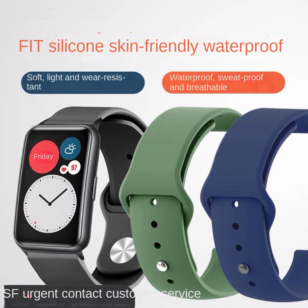 Phù Hợp Dây Đeo Thay Thế Bằng Silicon Có Khóa Cài Phù Hợp Cho huawei band 8 7 huawei band 8