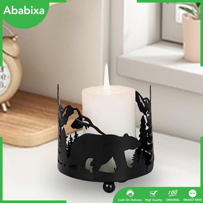 Giá Đỡ Nến Bằng Sắt Phong Cách Bắc Âu Lãng Mạn Dùng Trang Trí Bàn Tiệc