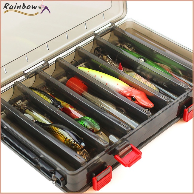 Hộp Đựng Mồi Câu Cá 14 Ngăn Gọn Nhẹ Tiện Dụng