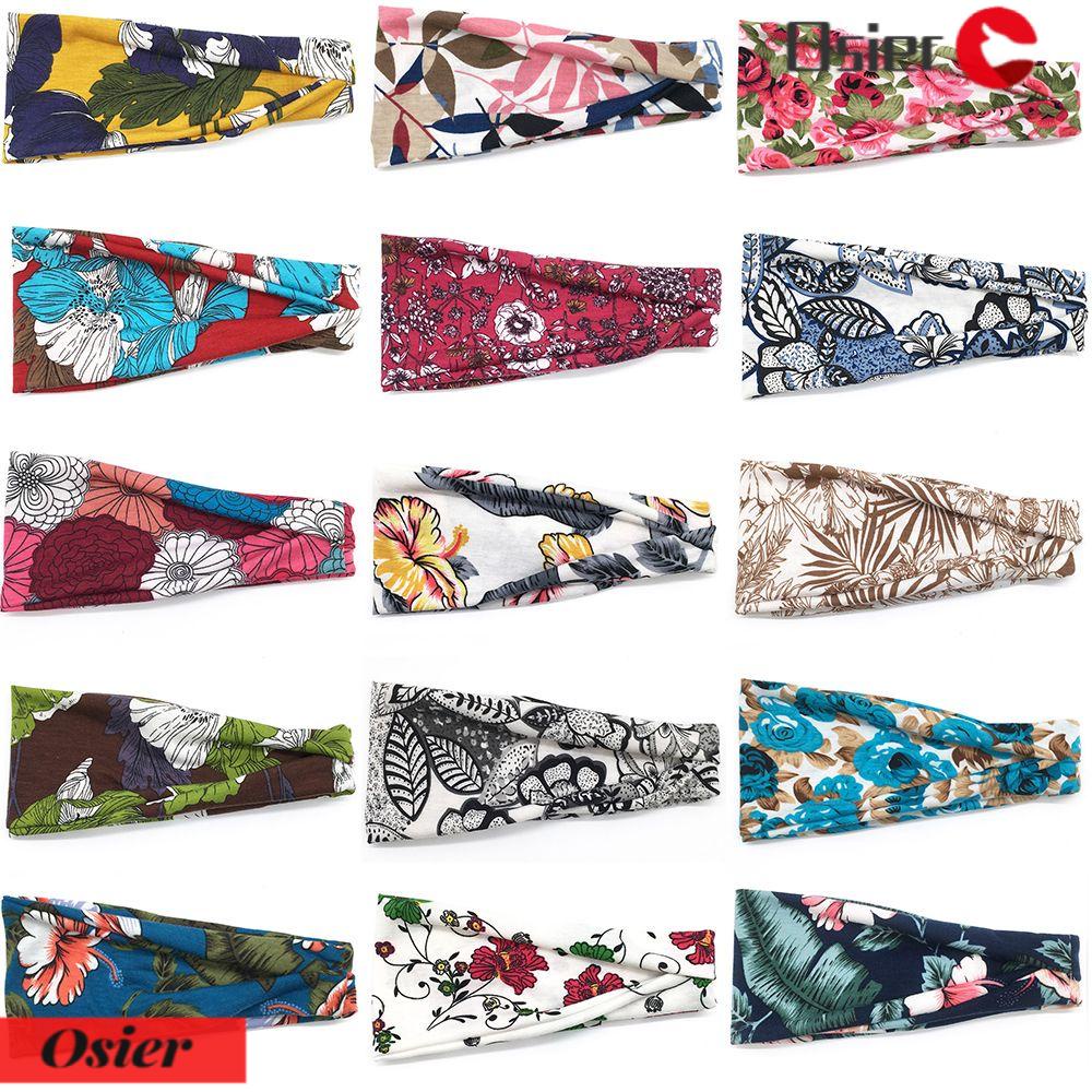 1 Băng Đô Cài Tóc In Họa Tiết Thời Trang Dùng Khi Chạy Bộ / Tập Yoga Cho Nữ