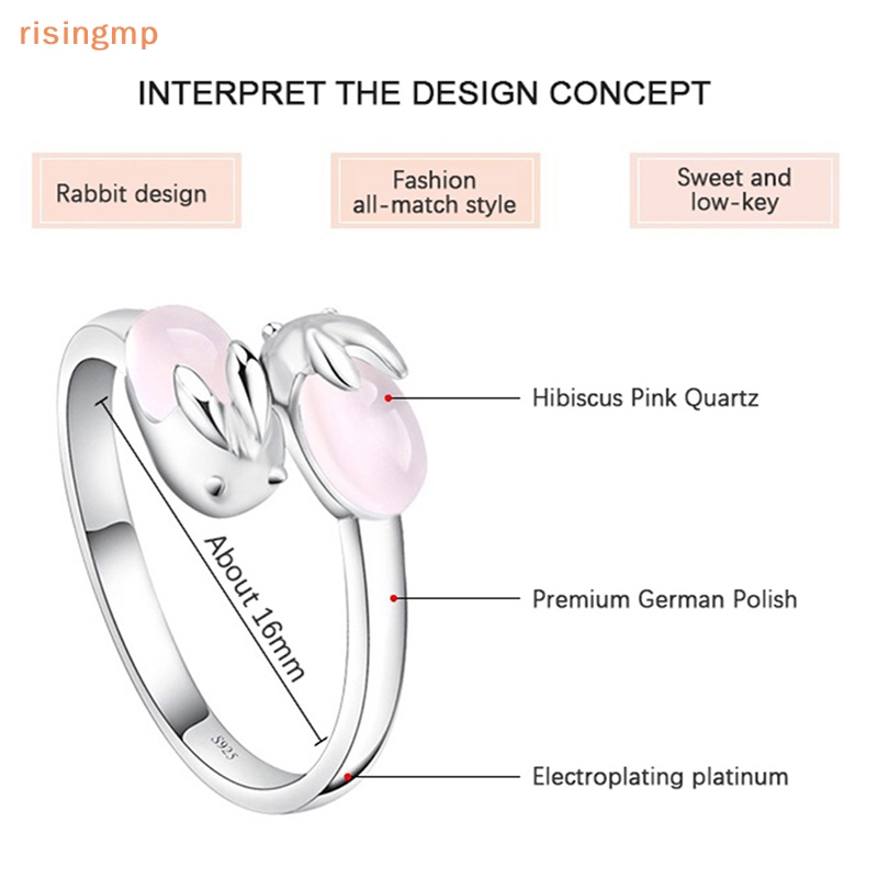 Nhẫn Hở Hình Thỏ Dễ Thương Đơn Giản Thời Trang Dành Cho Nữ