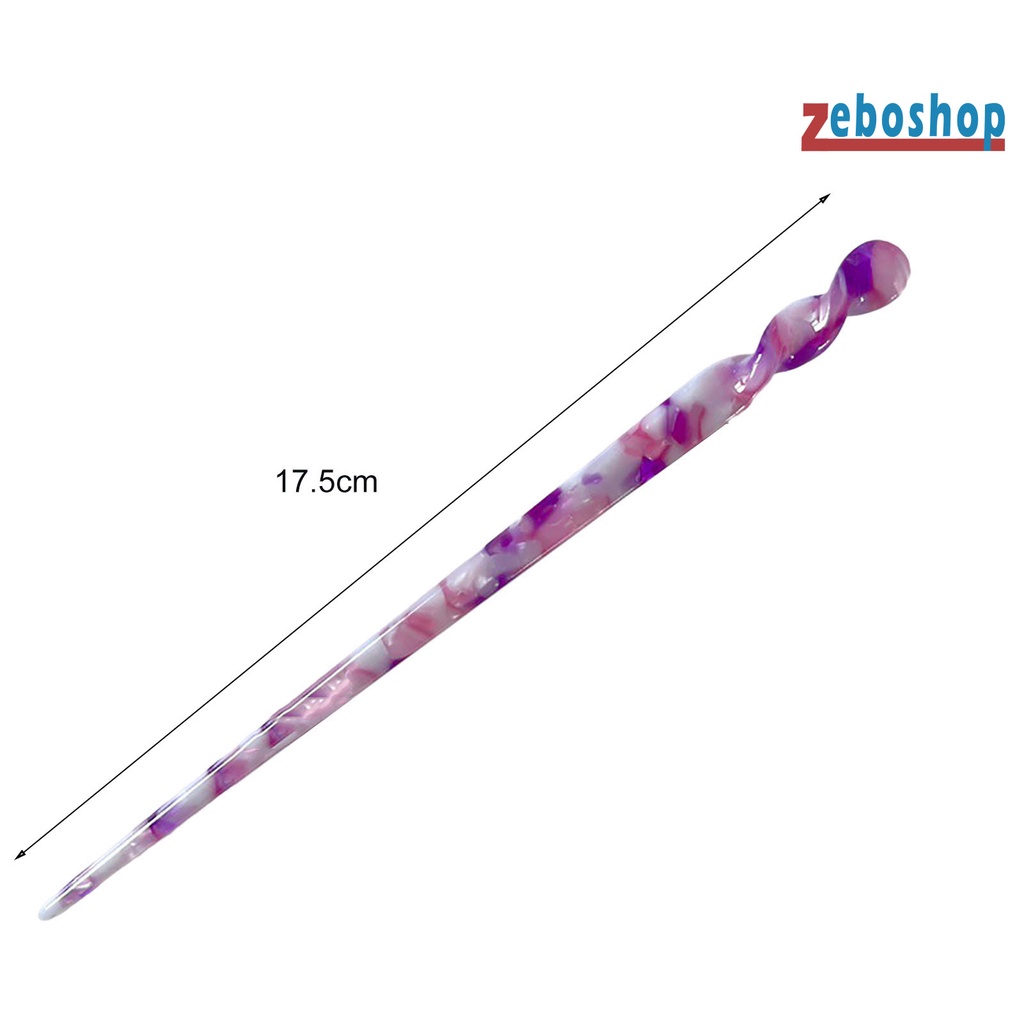 Trâm Cài Tóc Hình Xoắn Ốc Phong Cách Trung Hoa Cổ Điển Tinh Tế