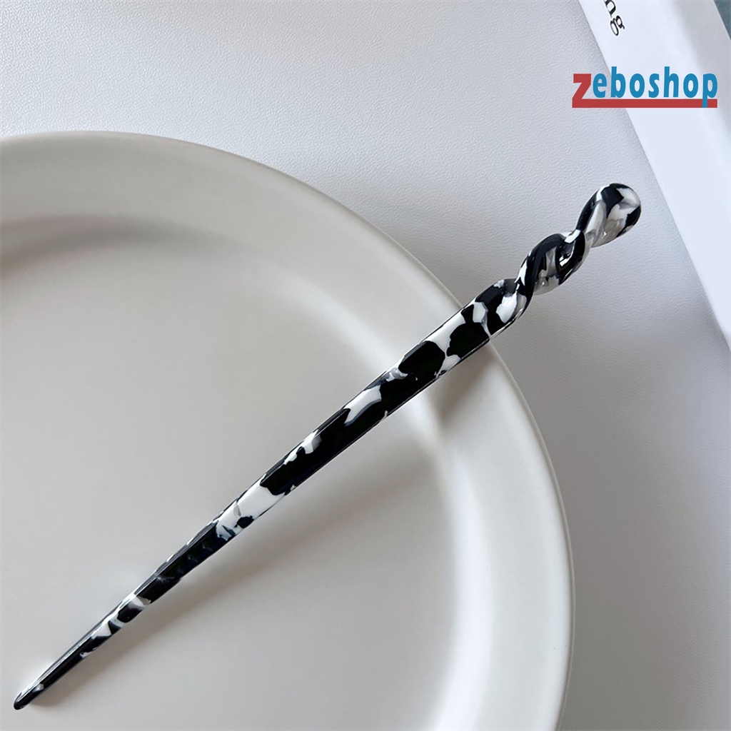 Trâm Cài Tóc Hình Xoắn Ốc Phong Cách Trung Hoa Cổ Điển Tinh Tế