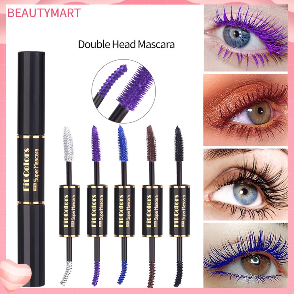 Mascara Hai Đầu Chống Thấm Nước Không Phai Lâu Trôi Chuốt Dày Và Cong Mi 5g