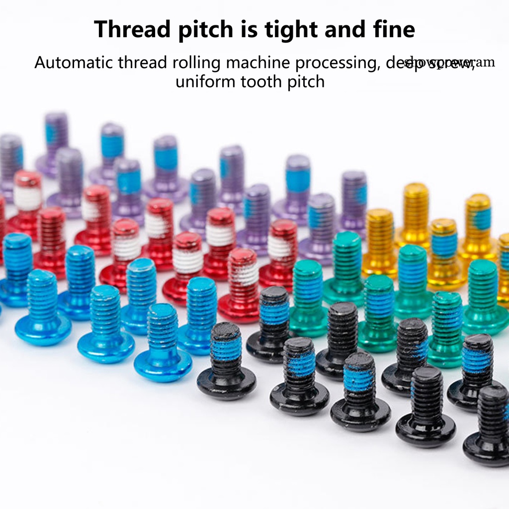 Bộ 16 Ốc Vít Đầu Tròn M5X9Mm T25 Cho Xe Đạp