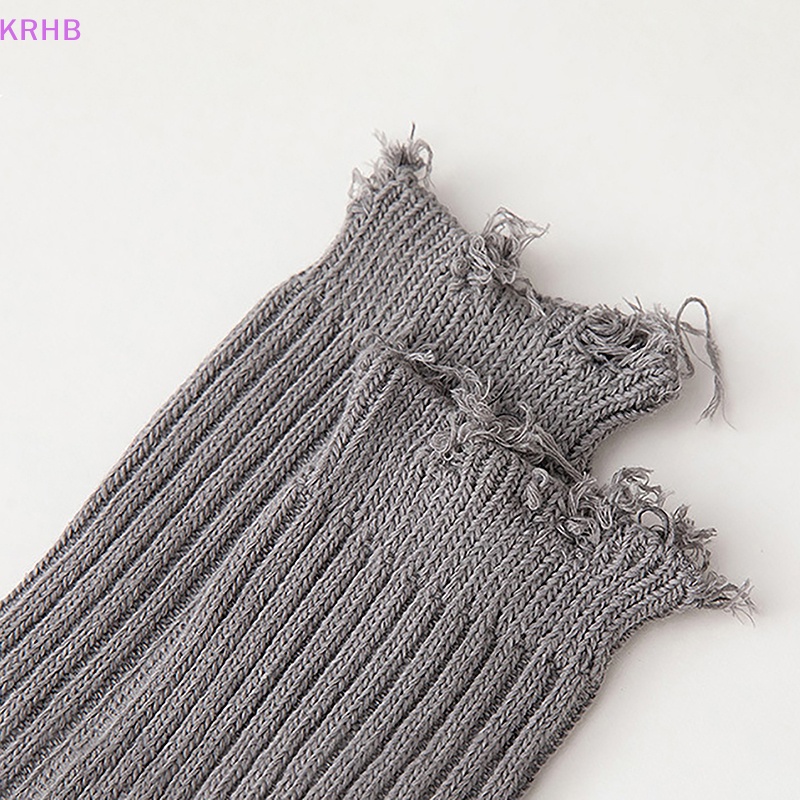 Vớ Dệt Kim Rách Thời Trang Harajuku Đường Phố Mới Cho Nữ