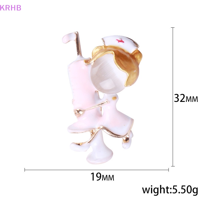 Ghim Cài Áo Hình Thiên Thần Màu Trắng Thời Trang Mới