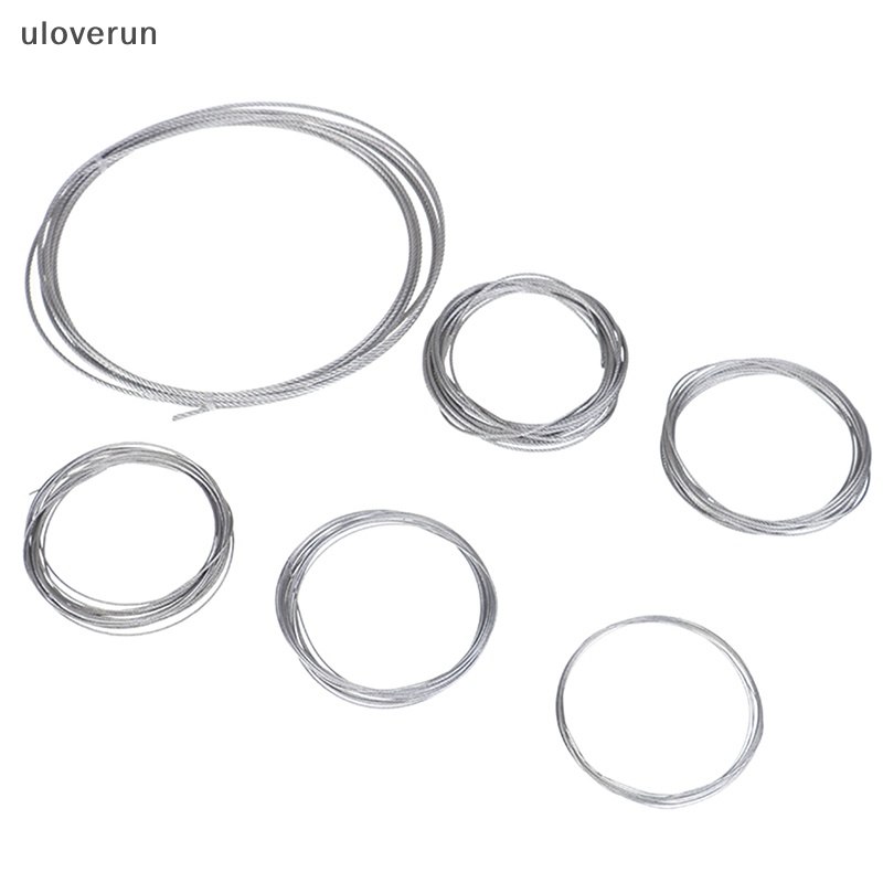 Uloverun Cuộn Dây Câu Cá 5m Bằng Thép Không Gỉ 304 Chất Lượng vn