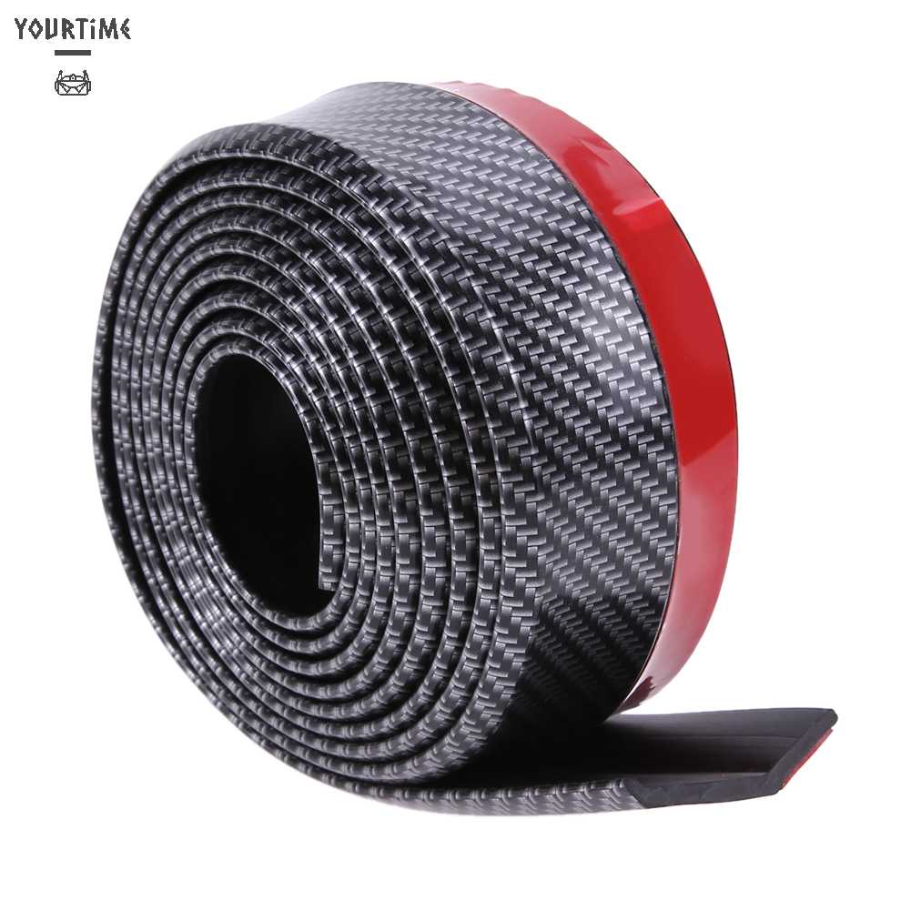 Dải Cao Su Mềm Đen Bọc Cản Trước Xe Hơi Chống Va Chạm