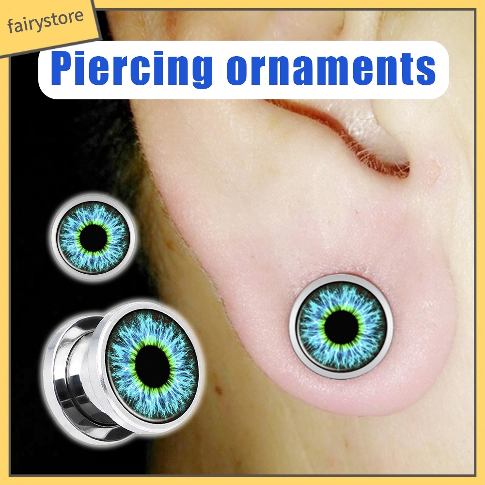 1 Khuyên Nong Tai Hình Đôi Mắt Độc Đáo