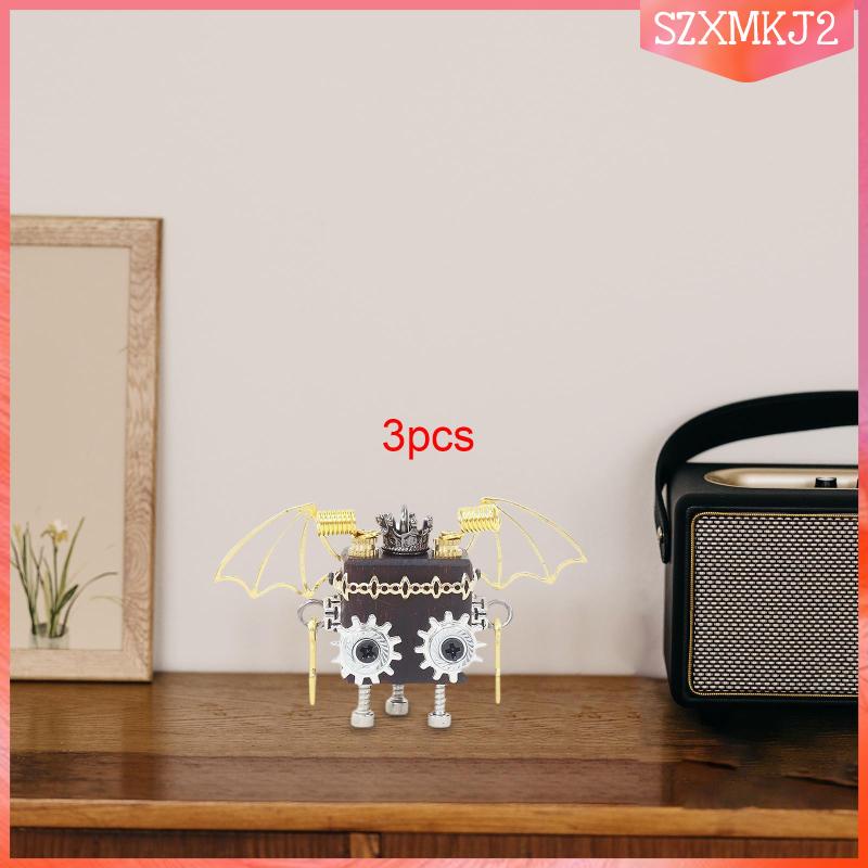 Bộ 3 Vật Liệu Tự Làm Vòng Tay / Móc Khóa Phong Cách Steampunk Steampunk szxmkj2