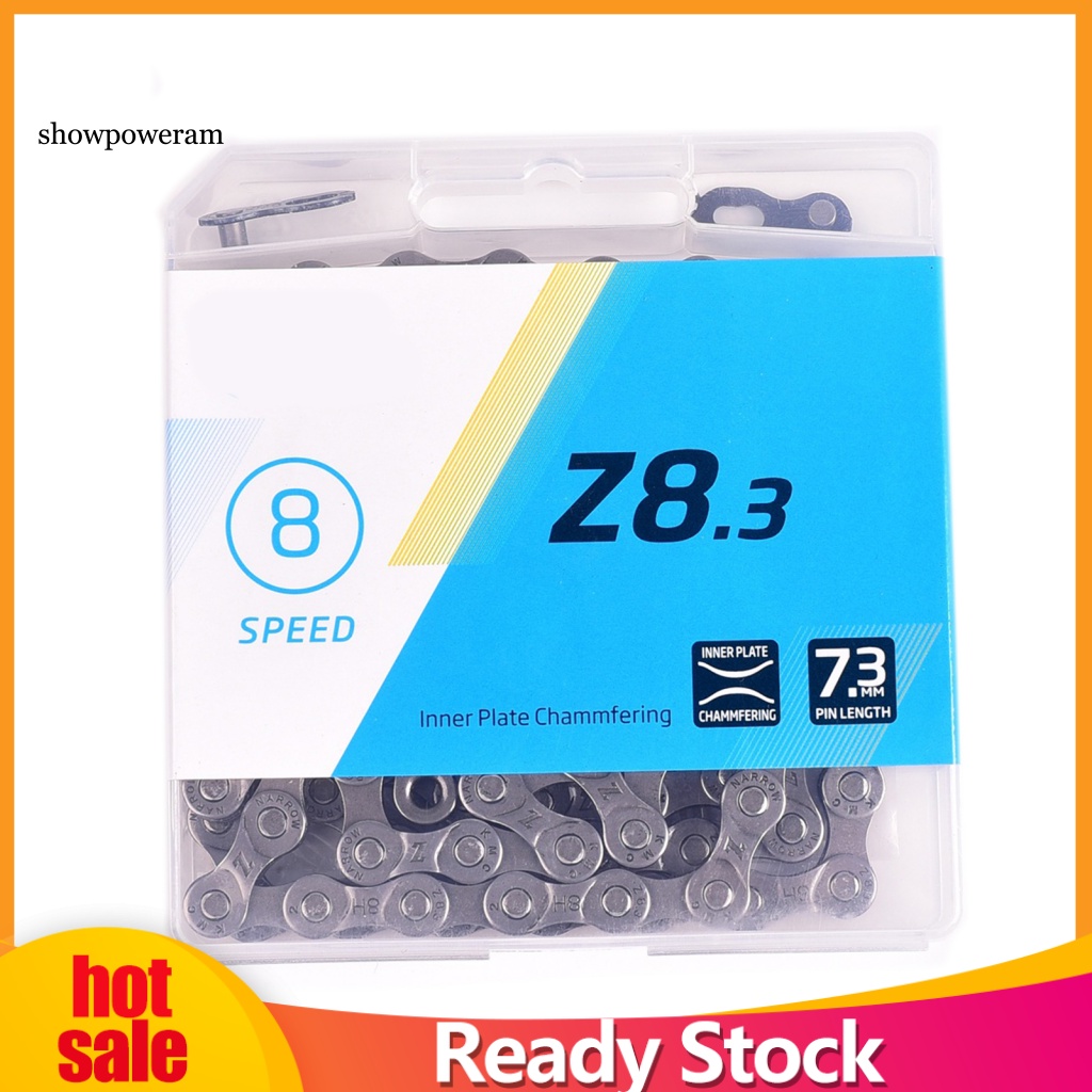 Dây Xích Xe Đạp Leo Núi Siêu Nhẹ 8 Mức Tốc Độ Gấp Lại Được 116 Mắt Xích