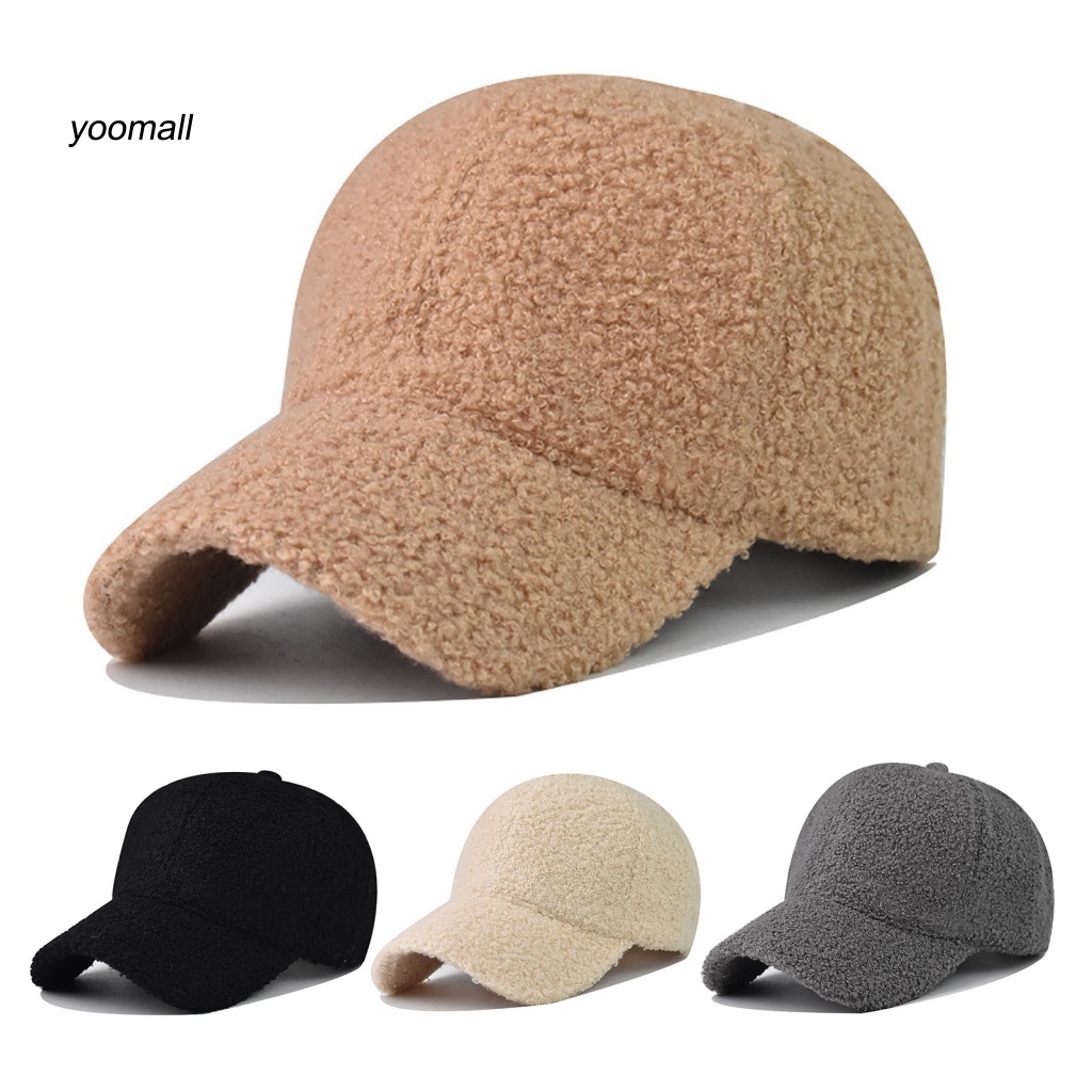 Mũ Lưỡi Trai Có Thể Điều Chỉnh Màu Sắc Bắt Mắt Thời Trang Thu Đông