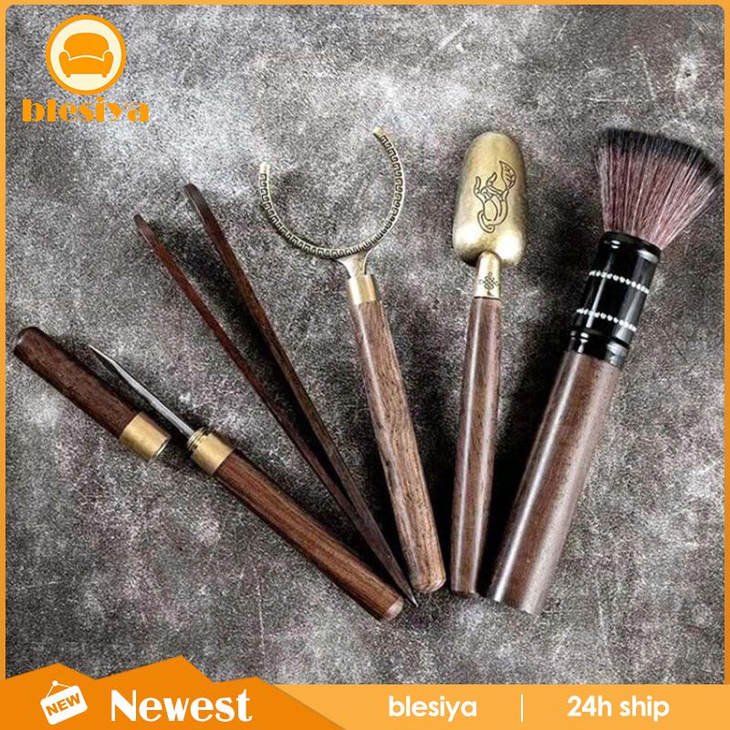 Bộ 5 Dụng Cụ Kẹp Pha Trà Kung fu