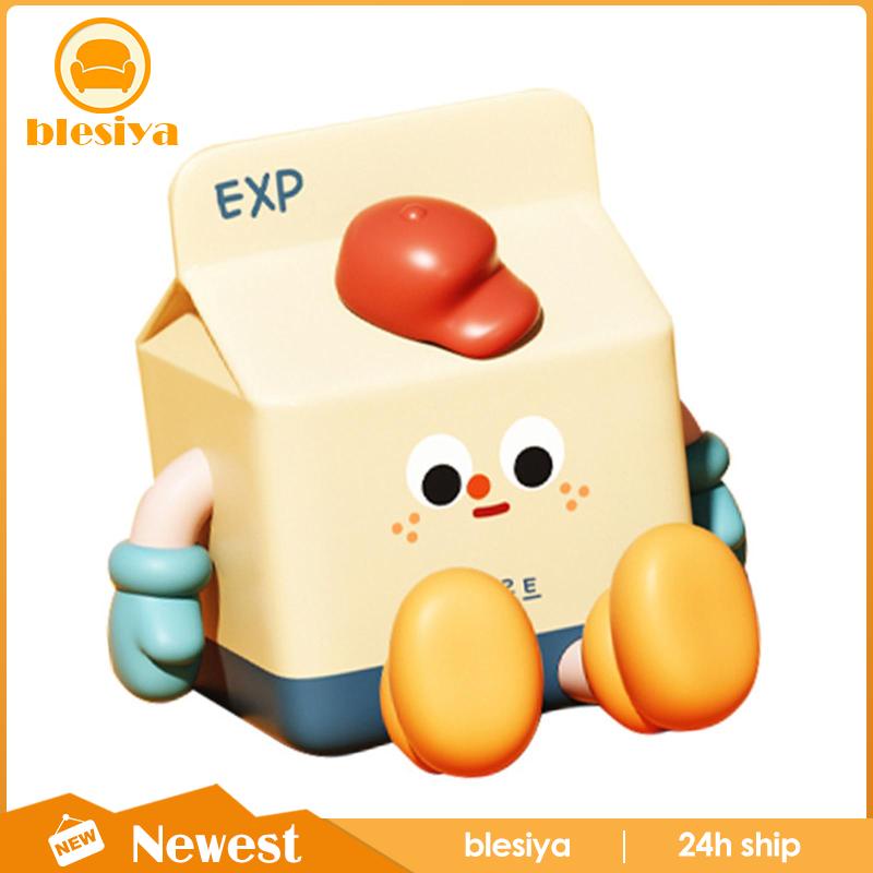 [Blesiya] Đèn Ngủ Hình Hộp Sữa Hoạt Hình Cổng USB Làm Quà Tặng Sinh Nhật Cho Bé