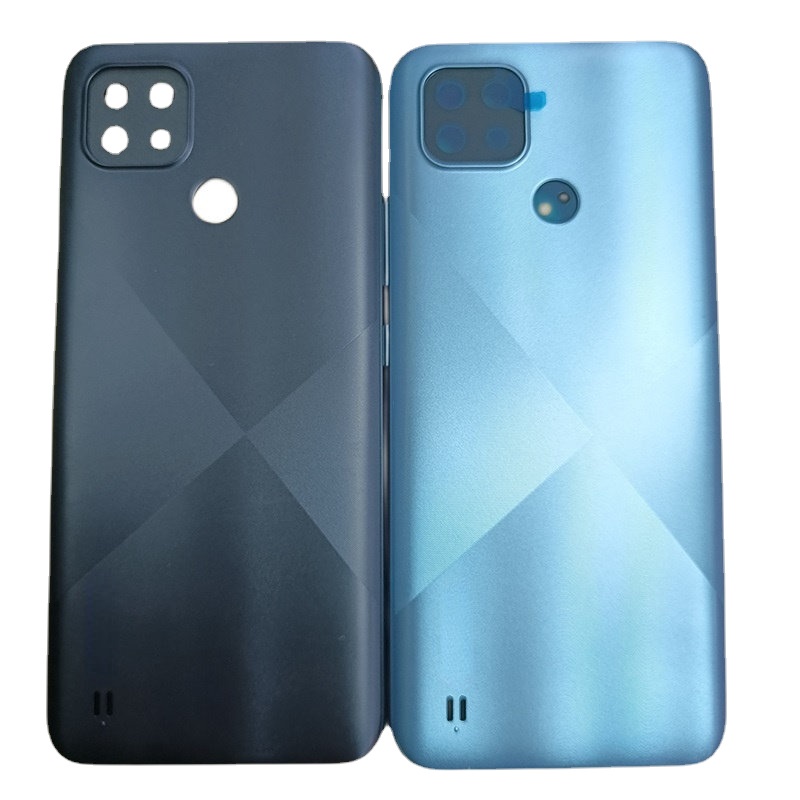 Nắp Đậy Pin Có Nút Ống Kính Camera Sau Cho Realme C25Y / C21Y