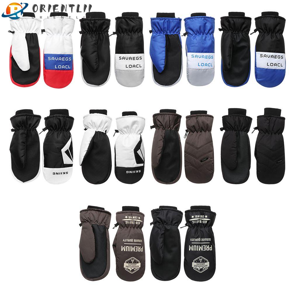 Găng Tay Dày Chống Trượt Giữ Ấm Mùa Đông Khi Trượt Tuyết Orentlii