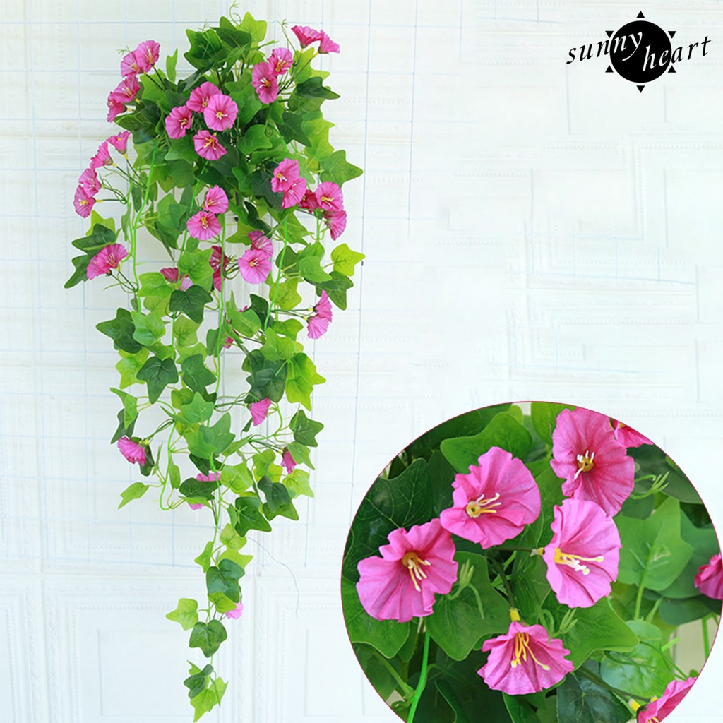 Hoa Hướng Dương Nhân Tạo Bằng Lụa Dạng Treo Chống Nước