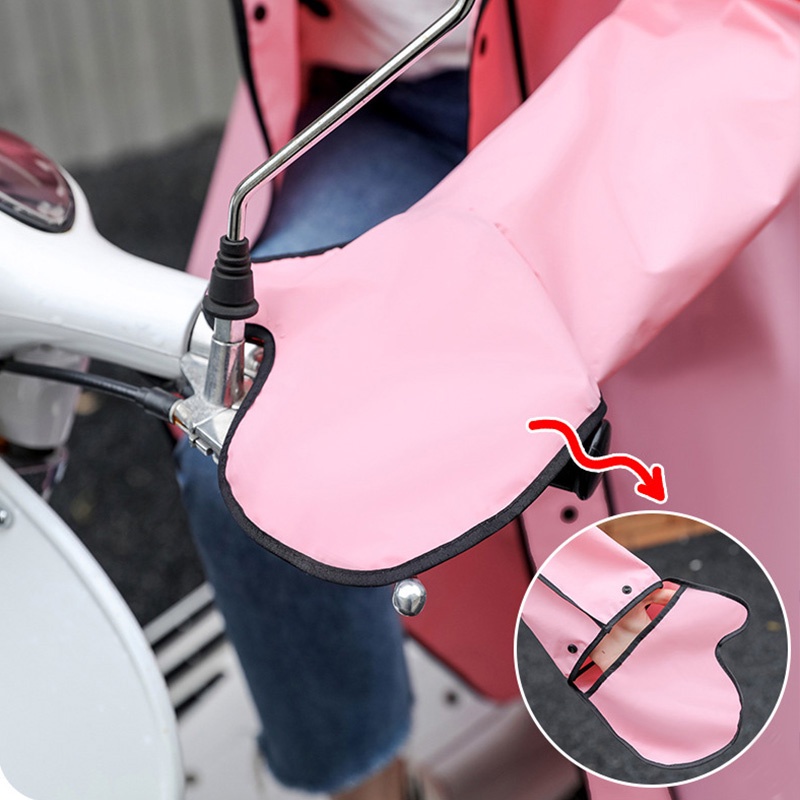 Enlee Áo Mưa EVA; Áo Mưa Đơn Dáng Dài Che Phủ Toàn Diện Chống Mưa Đi Xe Điện Dành Cho Học Sinh Và Người Lái Xe