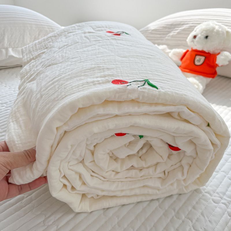 Chăn Bông Hai Lớp Siêu Mềm Mại Thoáng Khí Có Thể Giặt Máy Tiện Lợi