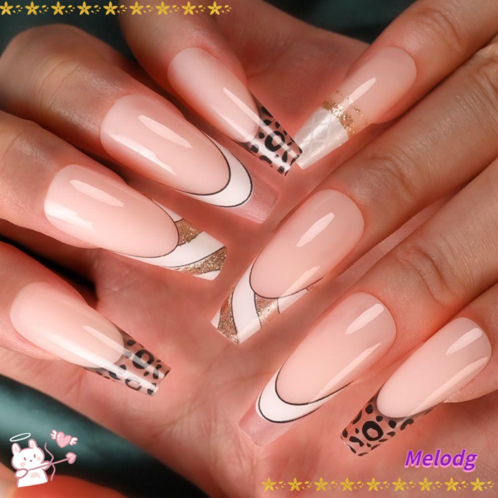 Bộ 24 Móng Tay Giả Bảo Vệ Toàn Diện Có Thể Tháo Rời