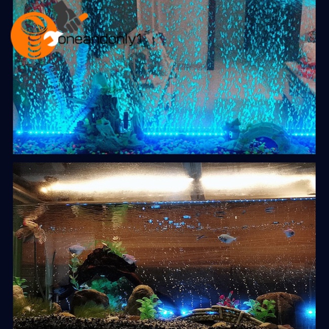 Đèn LED Tạo Bong Bóng Cho Bể Cá Thay Đổi 7 Màu