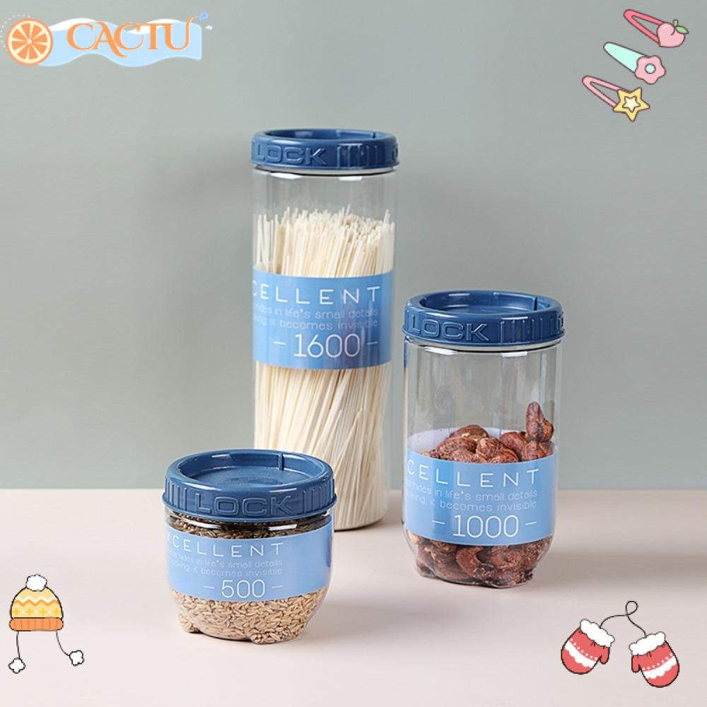 Hộp Đựng Gia Vị Đa Chức Năng Trong Suốt Có Nắp Đậy Tiện Dụng Cho Nhà Bếp