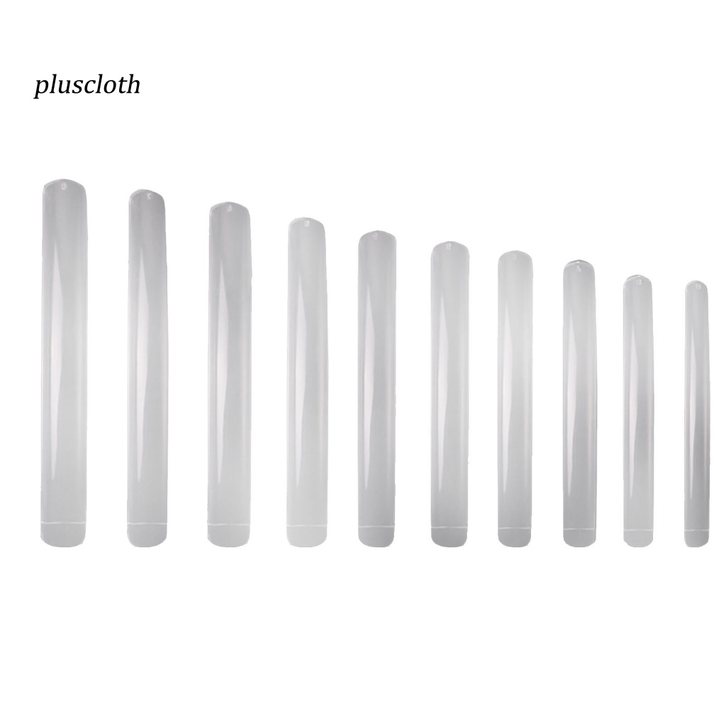 Set 10 Phụ Kiện Trang Trí Móng Tay Siêu Dài Hình Chữ V