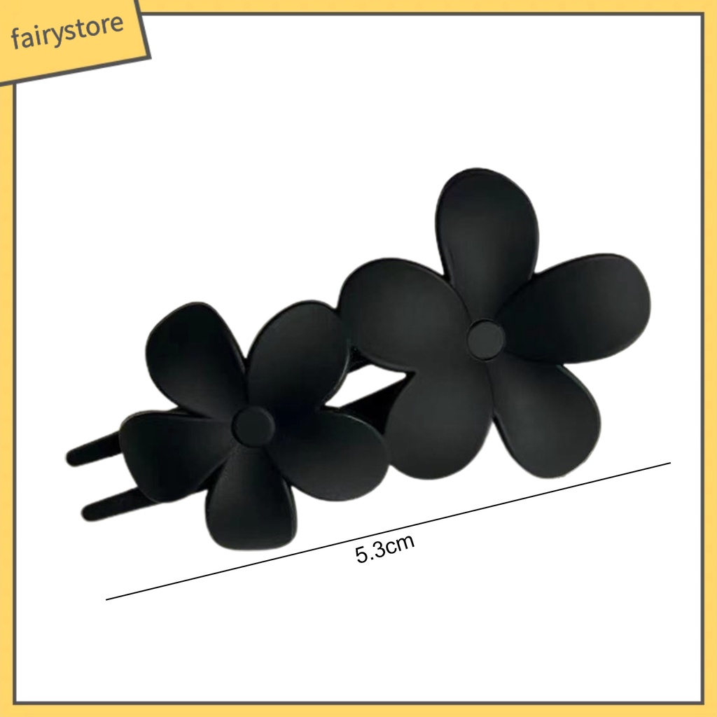 Kẹp Tóc Càng Cua Màu Trơn Chống Trượt Chống Rơi Thanh Lịch