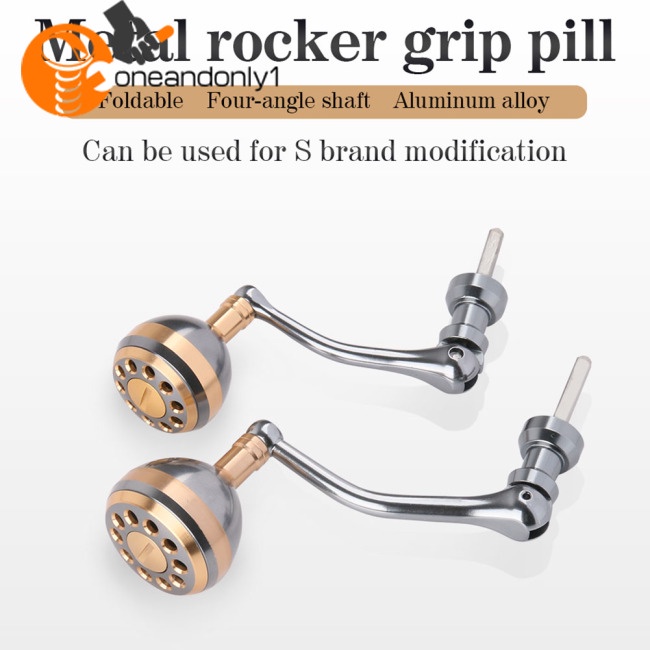 Tay Quay Máy Câu Cá Bằng Thép Không Gỉ Có Thể Gấp Gọn Tiện Dụng