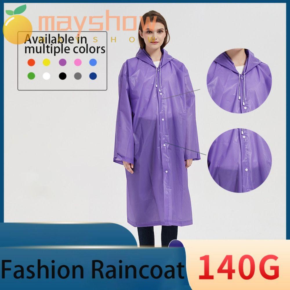 Áo Mưa Một Mảnh Dày Dặn Chống Thấm Nước Mang Đi Tiện Dụng