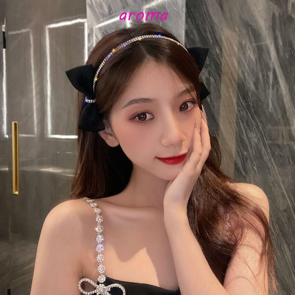 Băng Đô Cài Tóc Thắt Nơ Đôi Xinh Xắn Thời Trang Cho Nữ