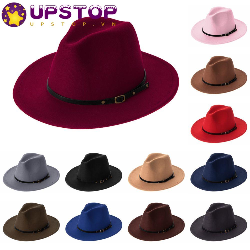 Nón Fedora Vải Nỉ Thời Trang Cho Nữ