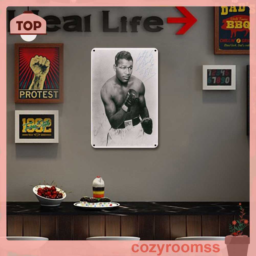 Tranh Kim Loại Treo Tường Trang Trí Nội Thất Theo Phong Cách Vintage