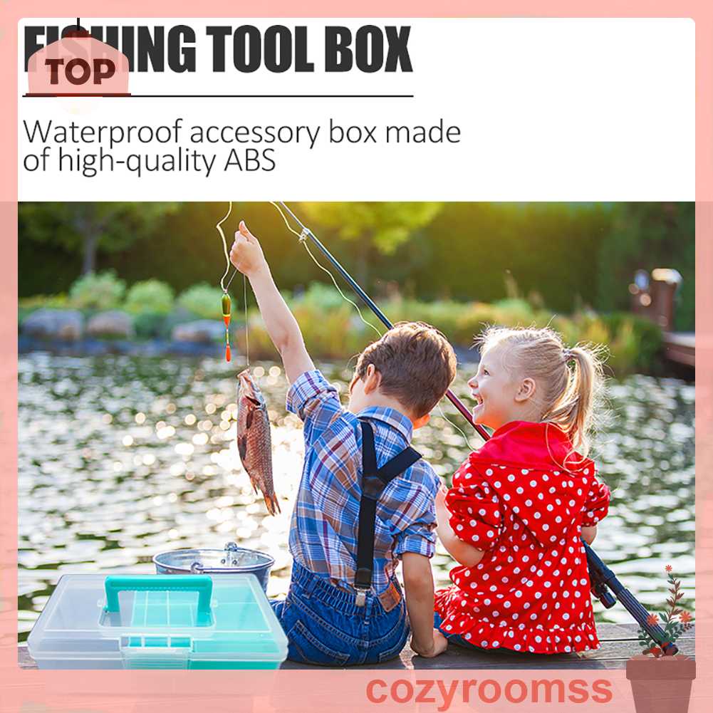Hộp Đựng Phụ Kiện Câu Cá Đa Năng Chống Thấm Nước Tiện Dụng