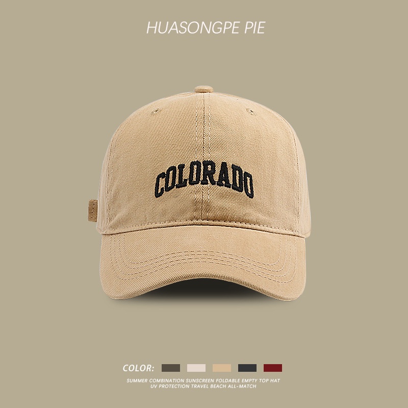 Mũ Bóng Chày Mềm Mại Nhỏ Nhắn Kết Cấu Chải Cùng Phong Cách TikTok Retro Mùa Thu Cho Nam Và Nữ