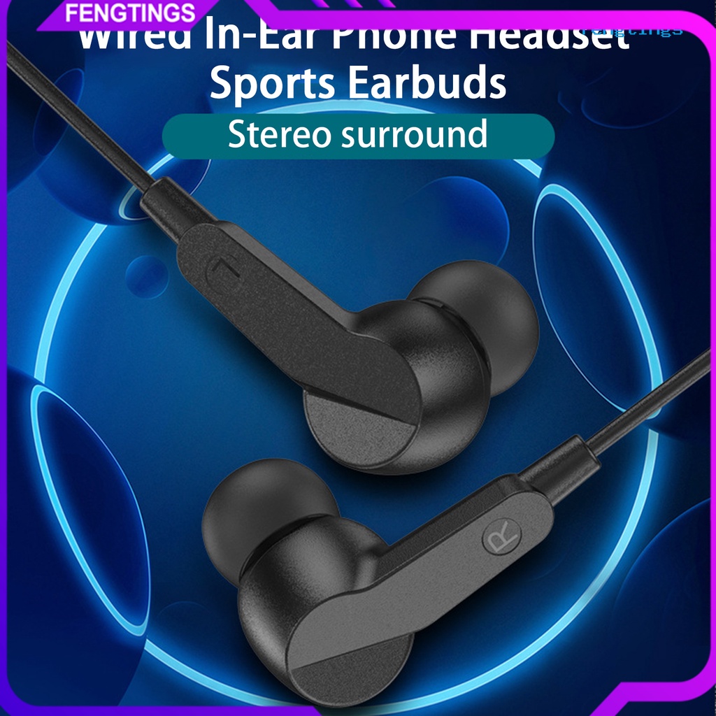 Tai Nghe Nhét Tai Có Dây 14mm Chống Thấm Nước Kèm Mic Dành Cho Điện Thoại
