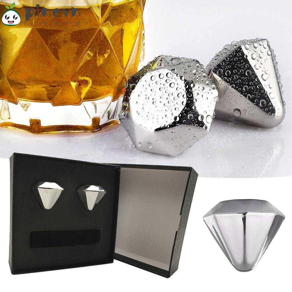 Ly Uống Rượu Whiskey Hình Trái Thông|Đá Lạnh Hình Khối Dùng Làm Lạnh Rượu Whiskey / Kỷ Niệm