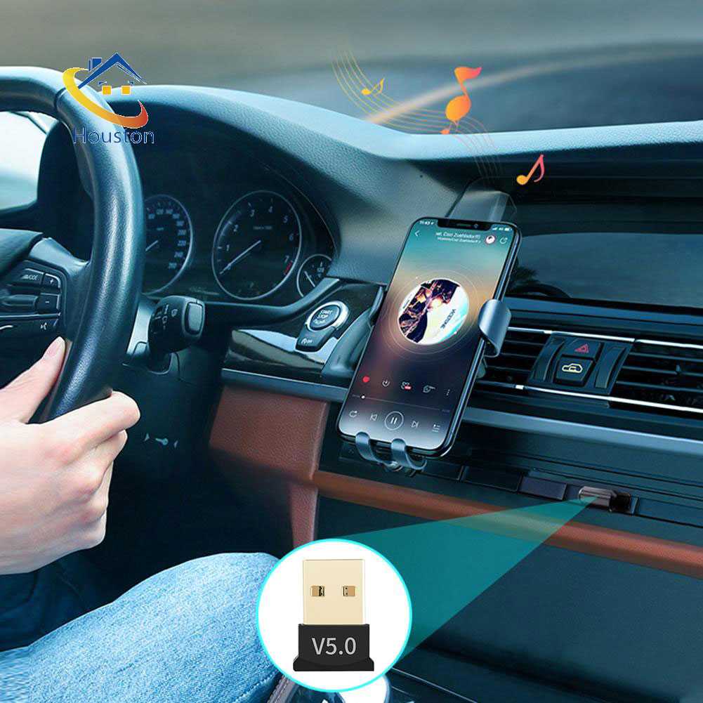 Thiết Bị Nhận Tín Hiệu Bluetooth 5.0 2.4G Không Dây Cho PC Laptop