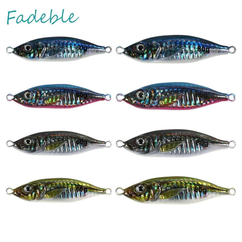 Mồi Câu Cá Giả Phát Quang 6.8cm 60g 7.5cm 80g 3D