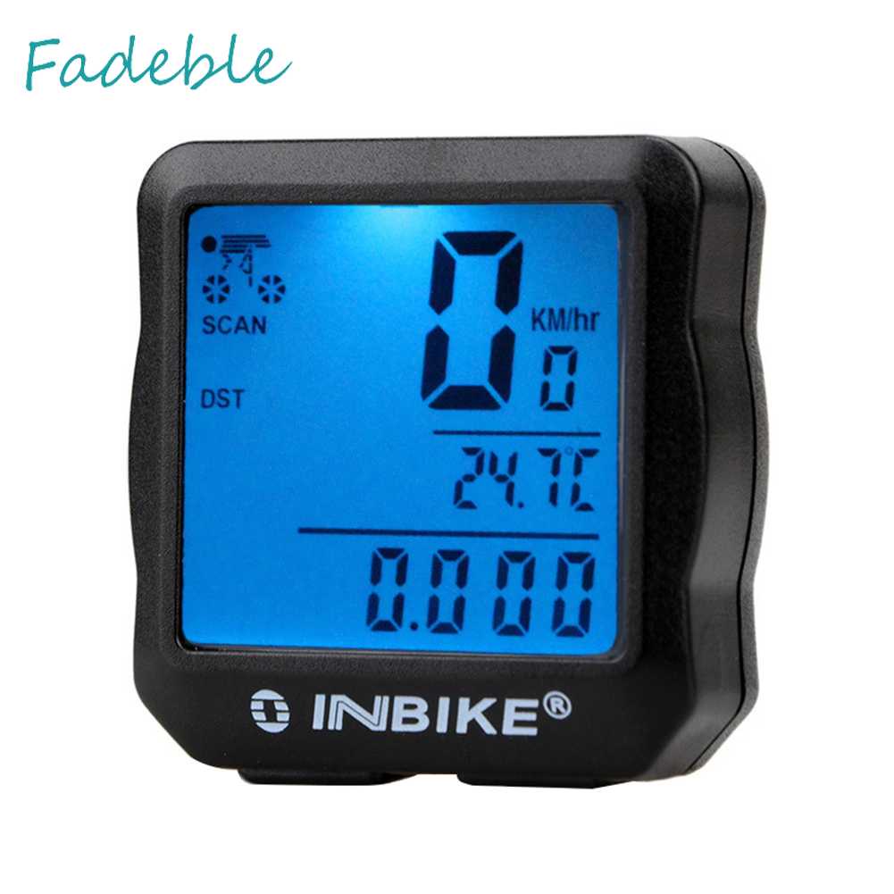 Đồng Hồ Đo Tốc Độ Có Dây Cho Xe Đạp Leo Núi INBIKE