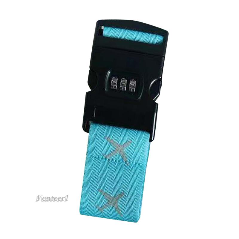 [Fenteer1] Dây Đai Khóa Vali Du Lịch Đa Chức Năng