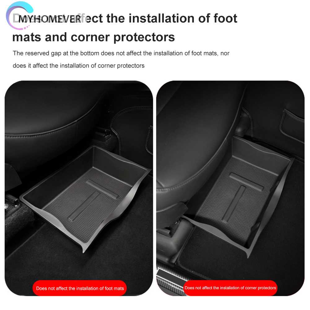 Khay Đựng Khăn Giấy Ẩn / Chìa Khóa Xe Hơi Chất Liệu TPU Tiện Dụng Cho Tesla Model