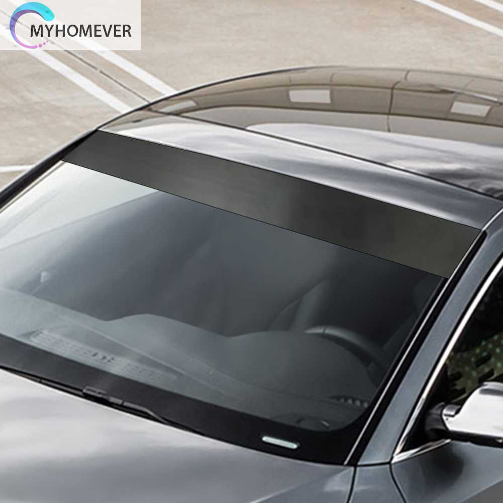 Miếng Dán Kính Chắn Gió Phía Trước Xe Hơi Màu Đen Nhám Tiện Dụng