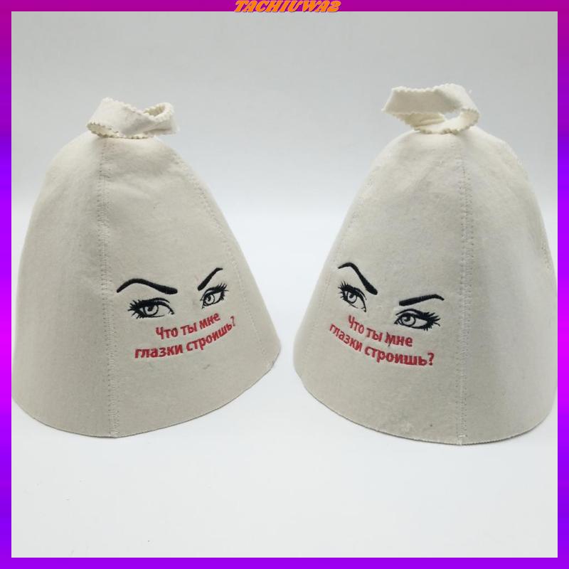 Set 2 Mũ Len Nỉ Tự Nhiên Thêu Chữ Tachiuwa2 Bảo Vệ Đầu