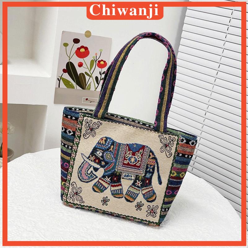 Túi Xách Canvas Phong Cách Vintage Có Thể Tái Sử Dụng